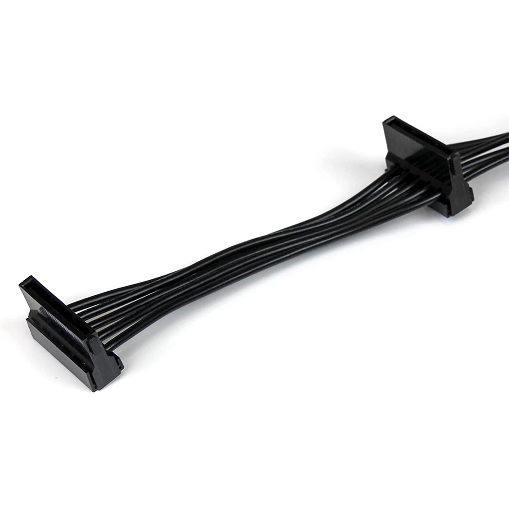 

T64C! 2X PCIe 6Pin Male to 3 SATA Power Supply Cable for Seasonic Focus Plus Platinum FOCUS+ Series 850PX 750PX 550PX PSU