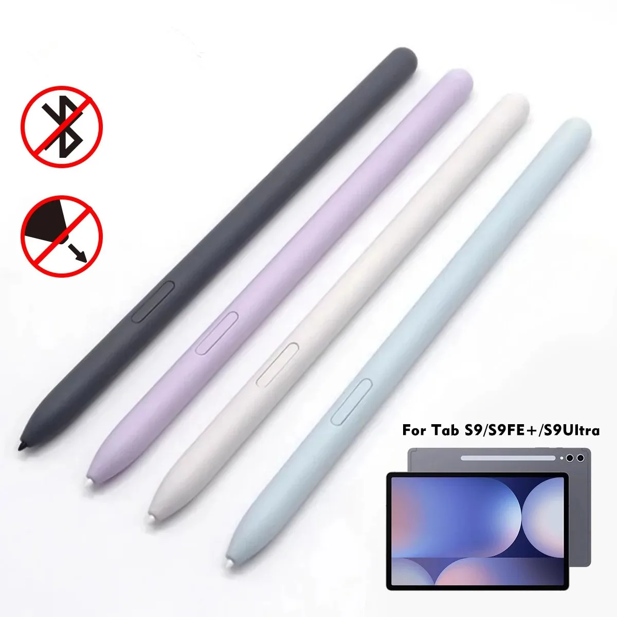 

Стилус-карандаш для планшета Samsung Tab S9 FE S9+ S9 Ultra Pen Сменная ручка Стилус для экрана планшета Чувствительная ручка без Bluetooth