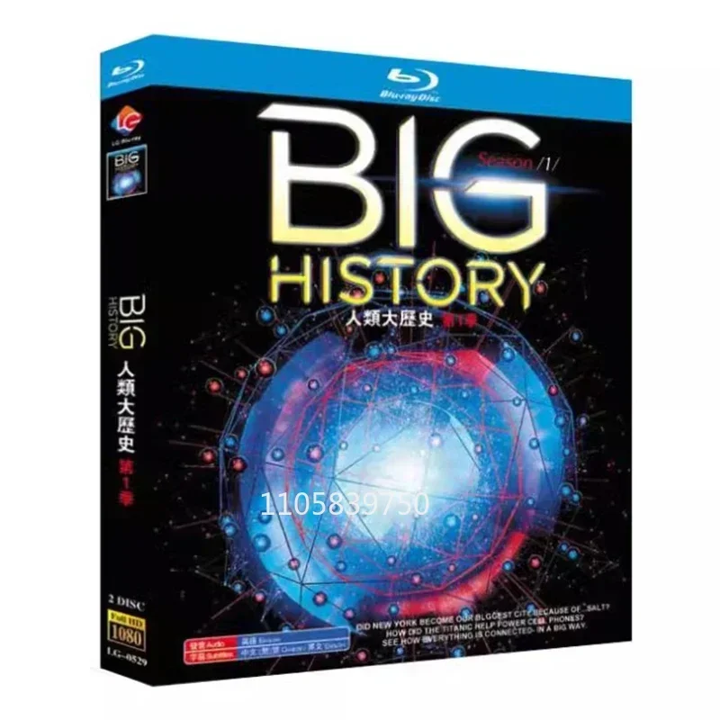 Big History Season 1 (2013) Blu-ray Disc DVD