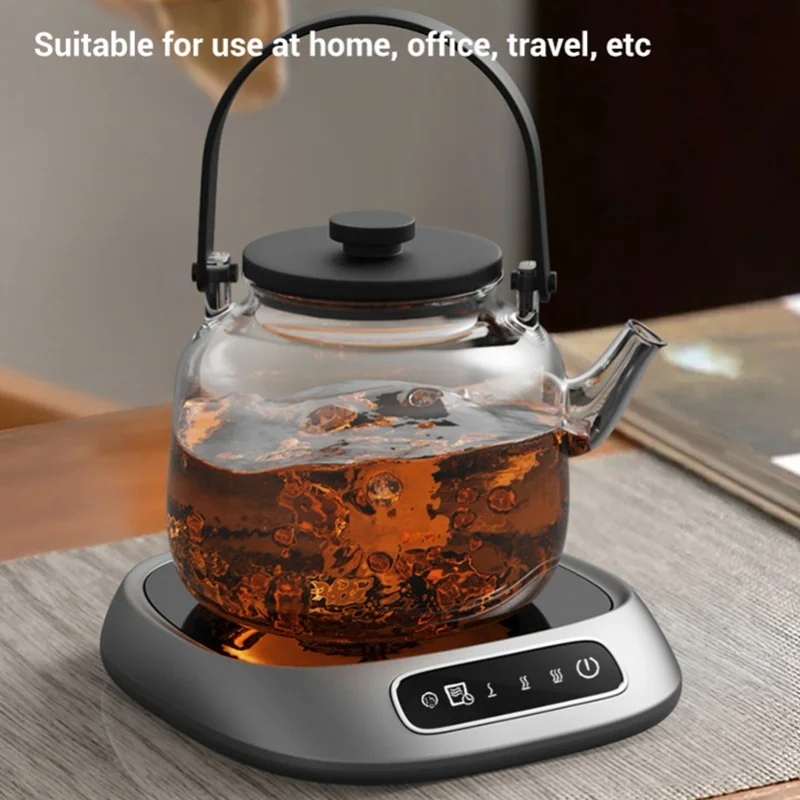 Electric Mug Warmer 3 Temperature Settings Beverage Tea Water Milk Heater For Home Desk Office Travel