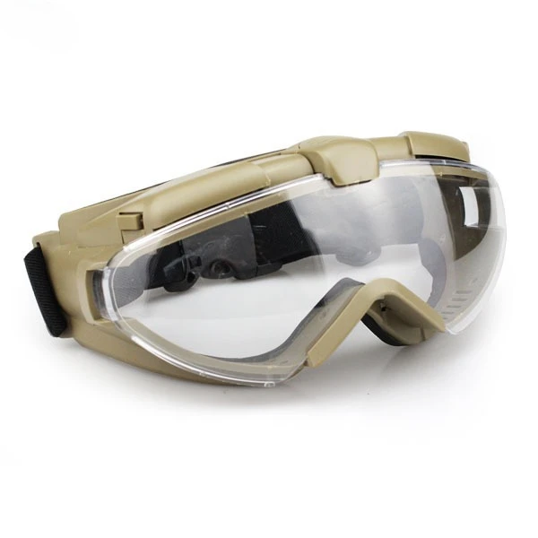 

With fan goggles outdoor field dustproof windproof sand goggles cycling glasses