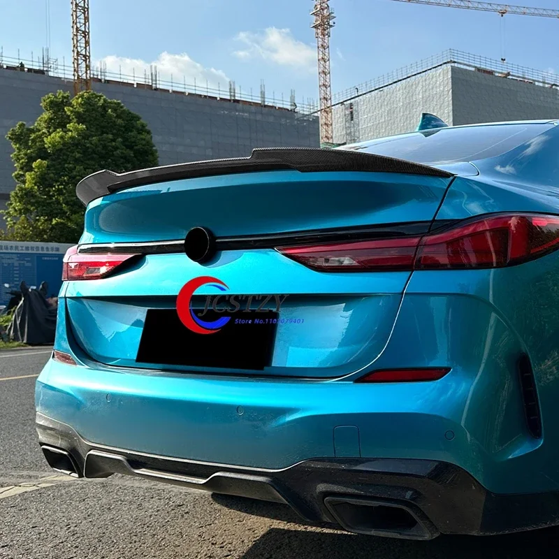 for BMW 2 Series F44 Gran Coupe 2020+ M4 Car Tail Wings Fixed Wind Spoiler Tail Fin Decoration Accessories