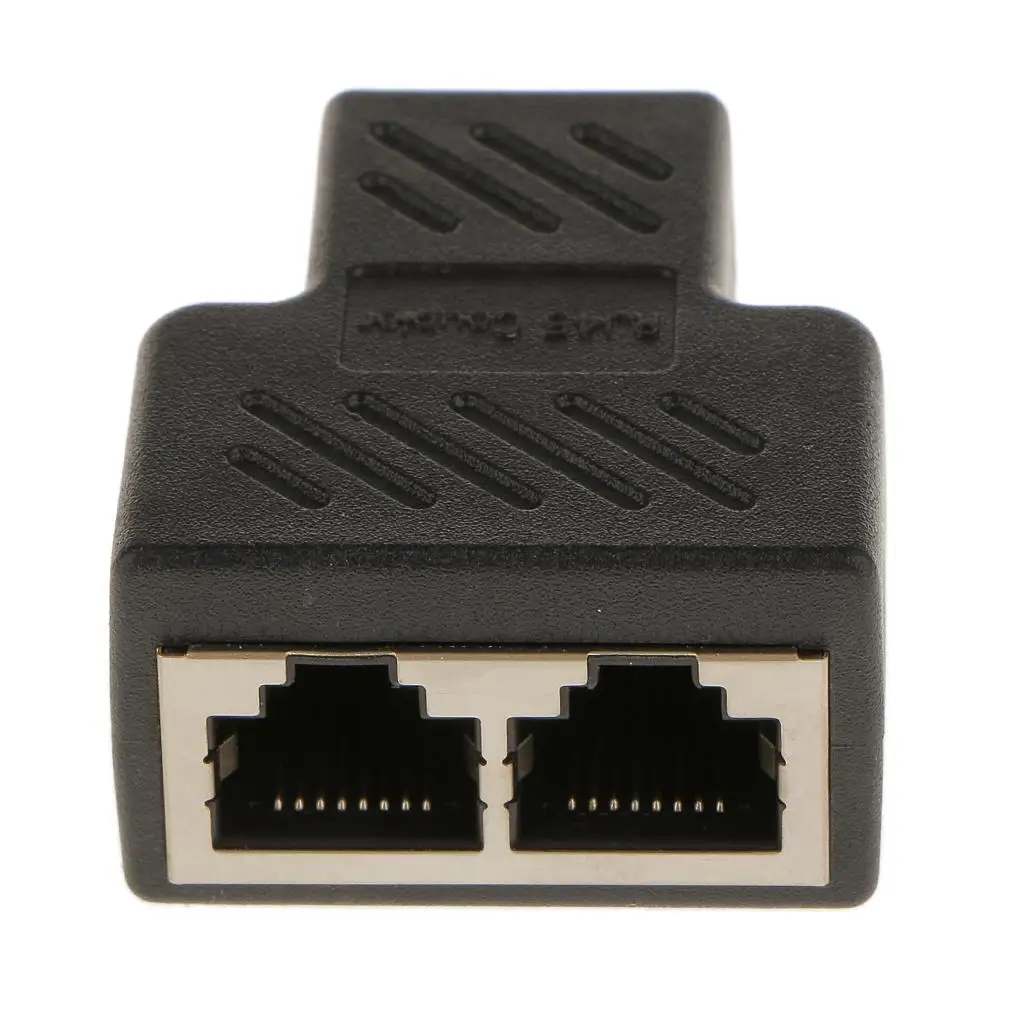 Connettore Splitter cavo Ethernet Splitter interfaccia da 1 a 2 vie