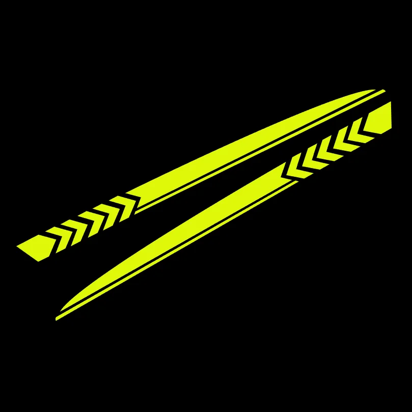 Motorcycle Front Fender Comb Universal Stickers Motor Body Reflective Waterproof Decal For Yamaha R1 R3 Mt07 Mt09 