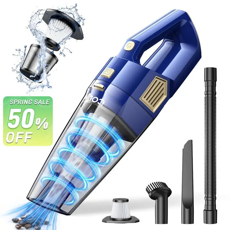 

CODN Handheld Car Wireless Vacuum Cleaner,15000PA Strong Suction,Double Filtration,Fast Charging