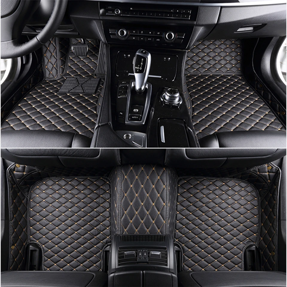 Custom Car Floor Mats For BMW X1 E84 2009 2010 2011 2012 2013 2014 2015 Year Auto Interior Details Car Accessories Carpet