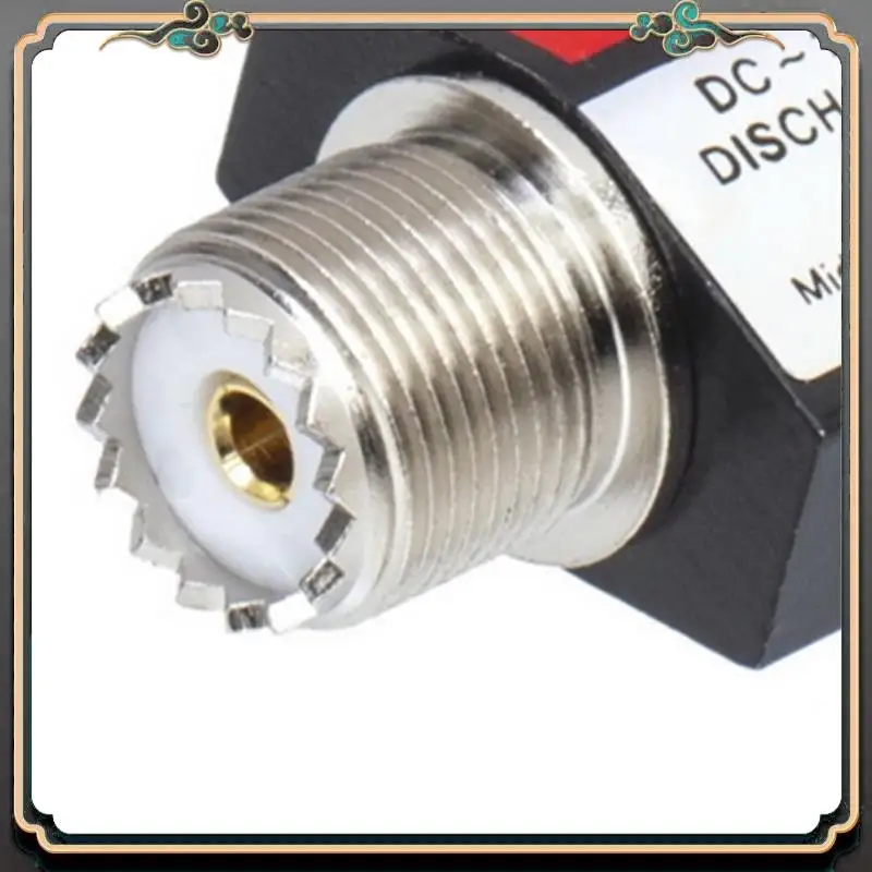 M45K-BL-2000 Coaxial Lightning Surge Protector PL259 Female To PL259 Female Coaxial Lightning Arrestor DC-1000Mhz
