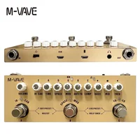 M-vave Cube BABY Pedal multiefectos recargable para guitarra acústica eléctrica grabación interfaz de Audio función Pedal Cuvave
