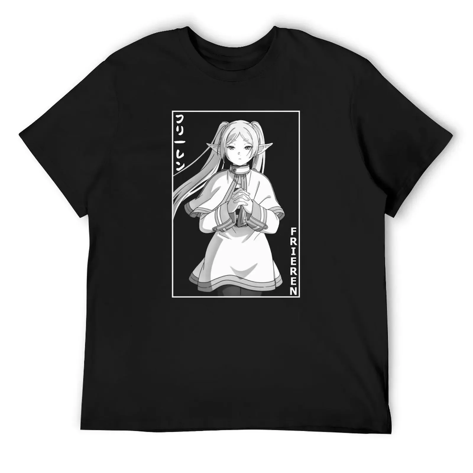 Frieren フリーレン Sousou no Frieren T-Shirt cute tops Aesthetic clothing korean fashion oversized t shirt men