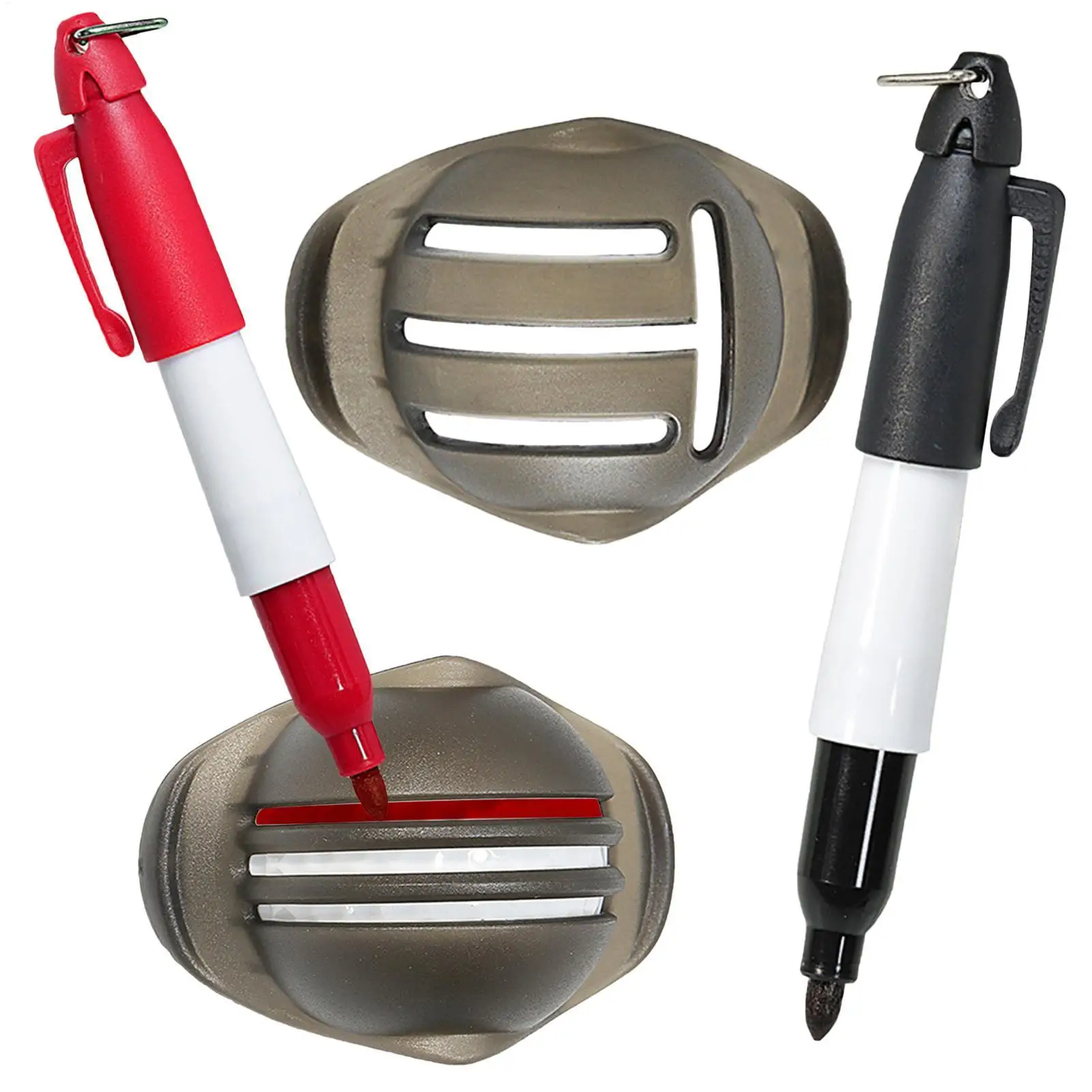 

Golf Ball Drawer Drawing Scribe Marker Stencil for Golf Ball Clear Impression Golf Alignment Tool for Novices Professionals