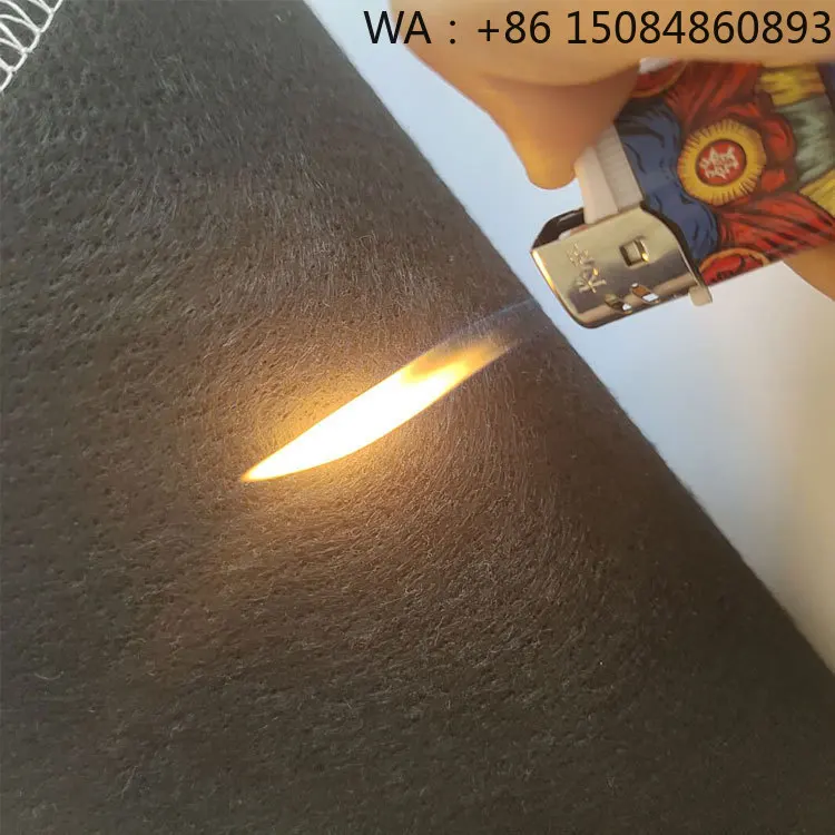 

Factory Bulk 1-5mm Preoxidized Carbon Fiber Fireproof Mat, Flame Retardant Blanket for Workshop Welding BBQ Outdoor High Tempera