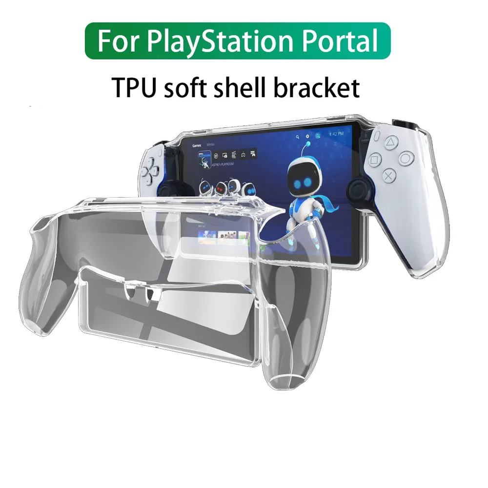 Protective Case for Sony PlayStation Portal Flexible Soft TPU Cover for PlayStation Portal PS5 Portable Console Protective Case