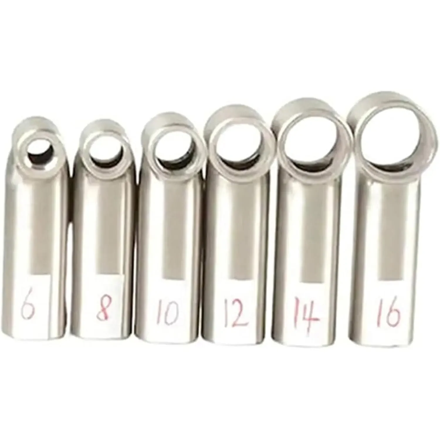 New 6 Replacement Holes for Dreadlock Machine,Multiple Sizes 6/8/10/12/14/16mm, Suitable for Different Thicknesses of Dreadlocks