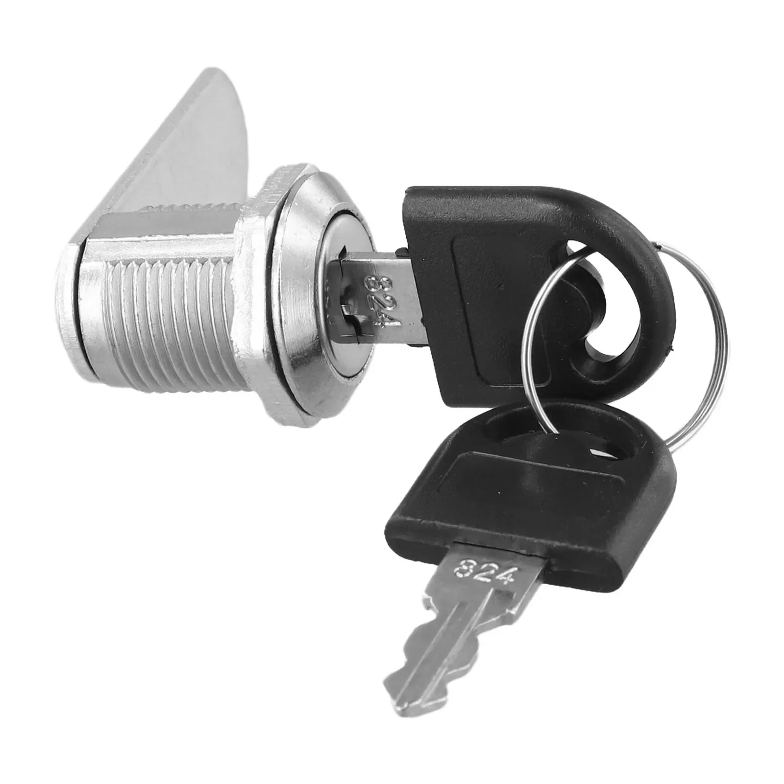 Door Lock For Cabinet Mailbox Drawer With Zinc Alloy Cam Lock And 2 Keys Suitable For Desk Drawers Glass Doors Lockers
