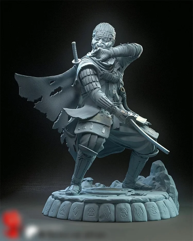 H-Fanshu Jin Sakai GK Model Figure Garate Kits Unpainted Model Sell-assemble 3D Printing Products