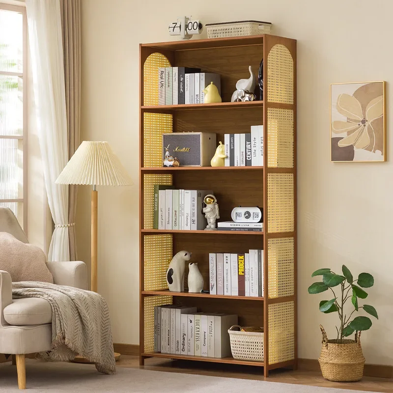 Multi-functional Household Shelf Multi-layer Storage Shelf Simple Shelf Storage Shelf Nanzhu Bookshelf