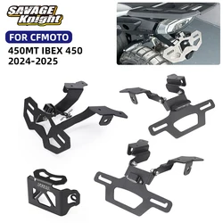 2025 Adjustable License Plate Bracket For CFMOTO 450MT 450 MT MT450 Tail Tidy Fender Eliminator Number Frame Bracket Holder Kit