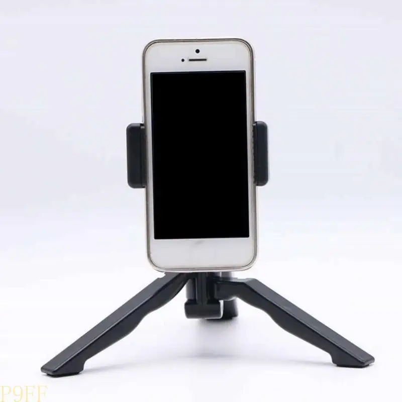 CS1W Travel Tripod Stand Adjustable Height Small Tripod Stand With Easiliy Lock Mechanism For Smooth Video