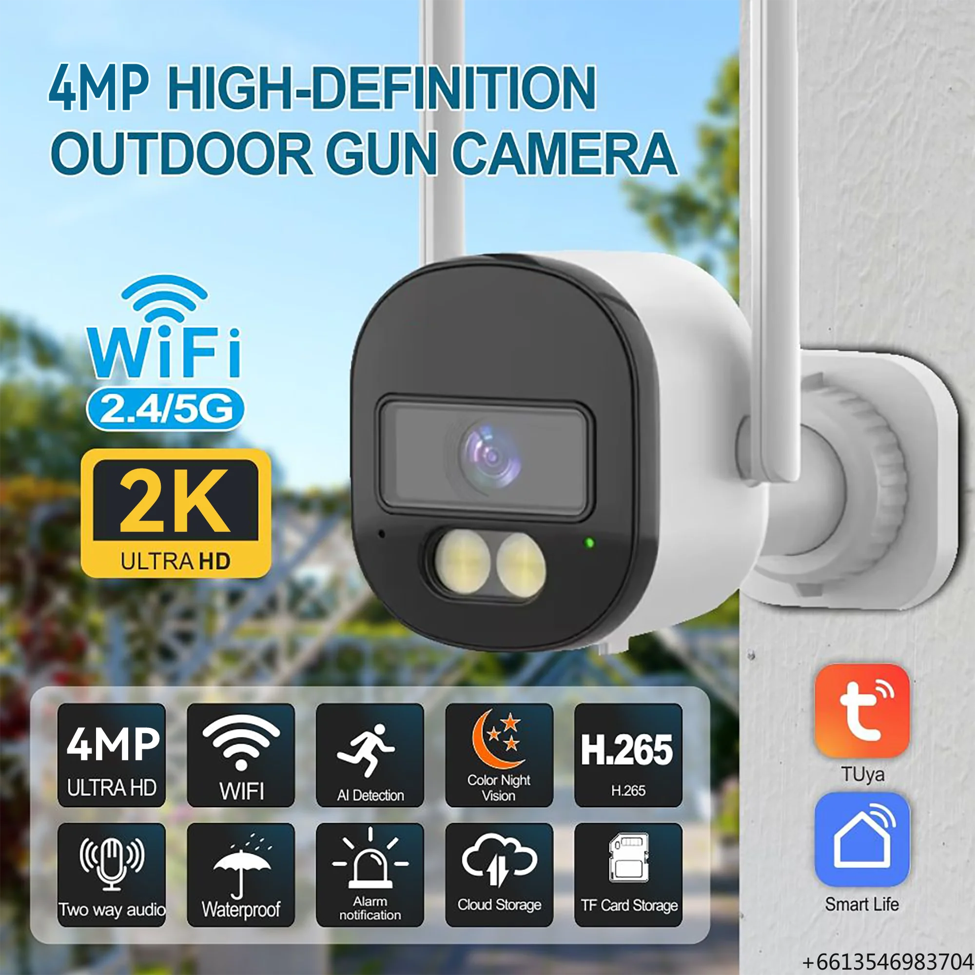 outdoor-full-hd-waterproof-4mp-5mp-security-ip-camera-wifi-tuya-smart-p2p-cctv-network-bullet-with-nvr-for-indoor-use