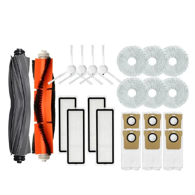 

Комплект AB42-1: основная и боковые щетки, HEPA-фильтр, салфетка для уборки, мешок для сбора пыли для робота-пылесоса Xiaomi Dreame S10 / S10 Pro (сменные запчасти)