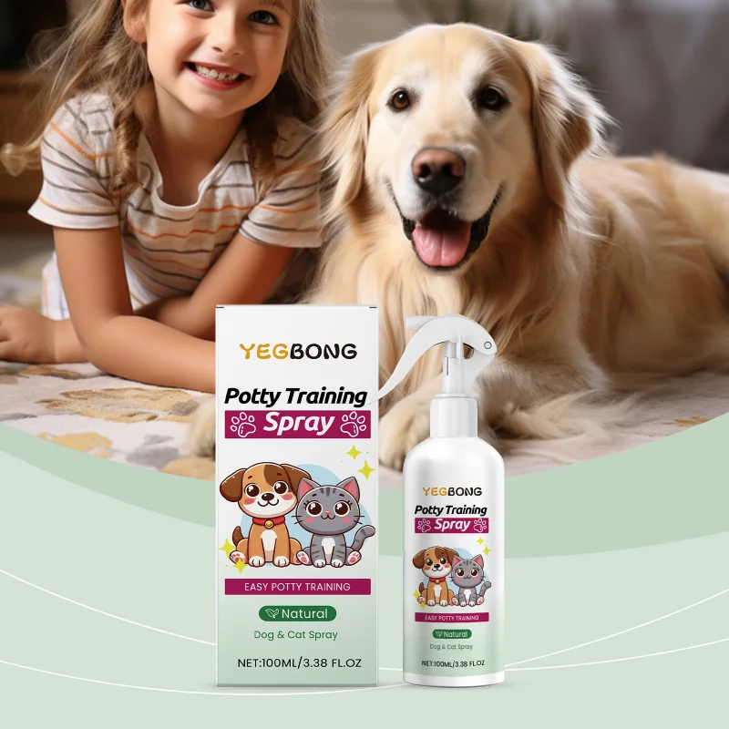 

Pet Potty Training Spray For Dogs & Cats - Helps Encourage Proper Toilet Habits, Indoor Outdoor Use, Gentle Formula