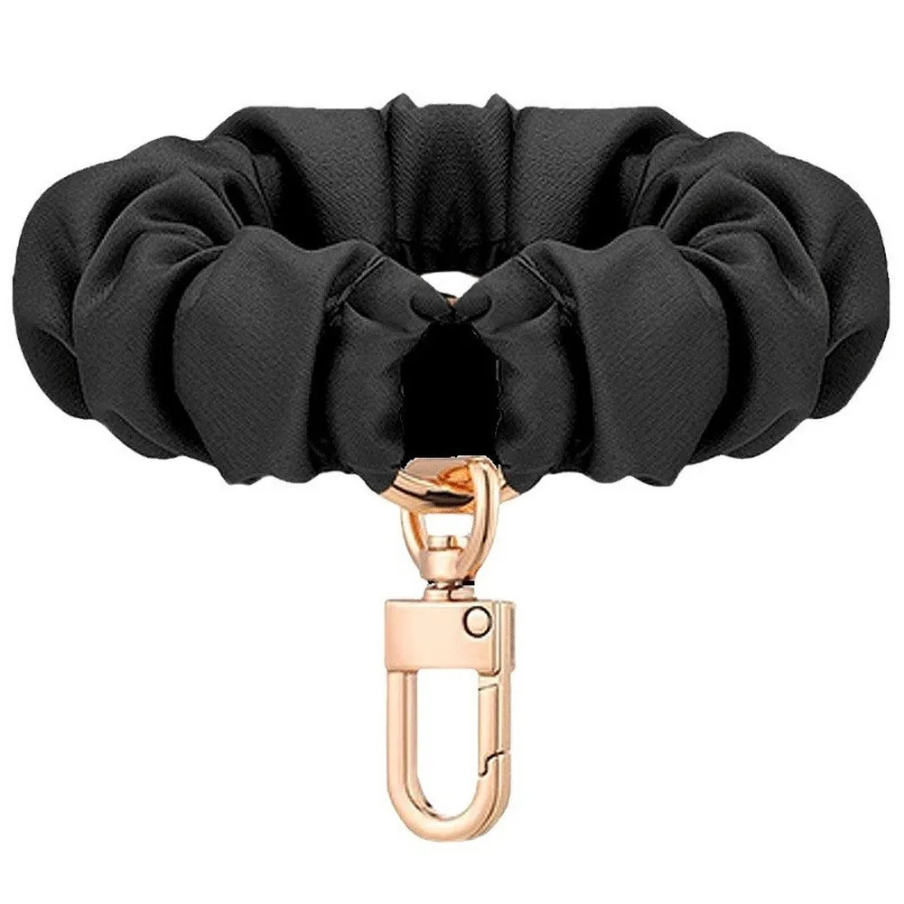 Keychain Ring with Wristlet Lanyard for Keys 20CM Circumference Thickening Simulation Wire Zinc Alloy for Modern Use