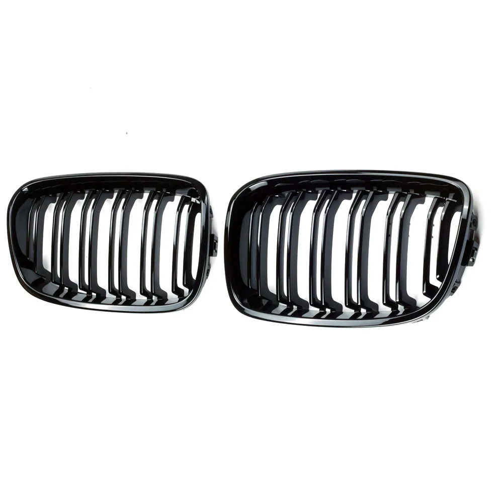 Front Bumper Kidney Grille Radiator Guard Grill M Performance Car Accessories Fit For BMW 1 Series F20 F21 2011-2014