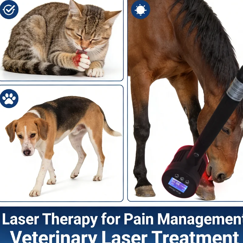 

Профессиональный ветеринарный холодный лазер, портативный, с аккумулятором 10400 мАч, 650 нм, 808 нм, для восстановления сухожилий и связок у лошадей при травмах.