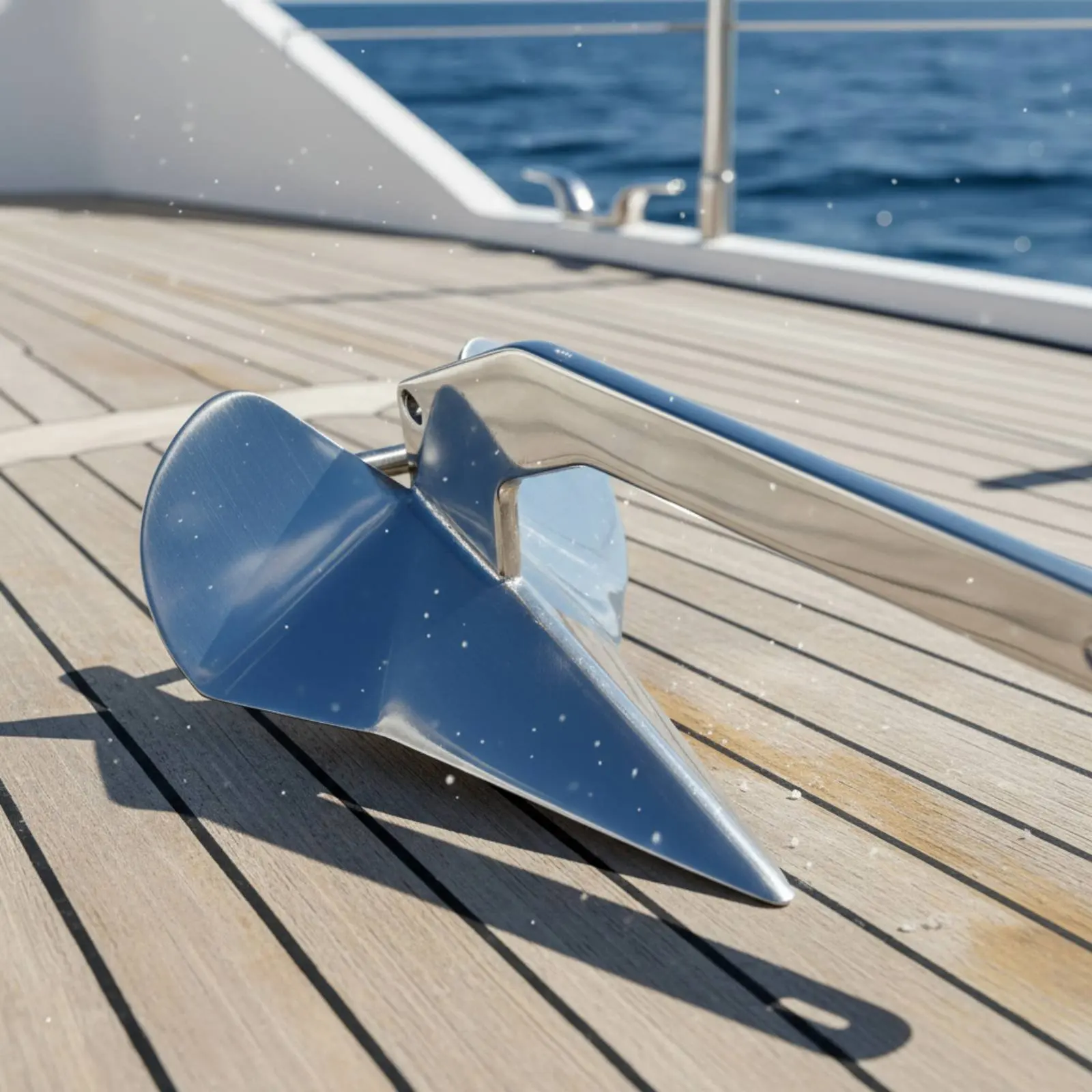 Delta Anchor High Holding Power 316 Stainless Steel Anchor Marine Hardware Stable Heavy Duty for Boating