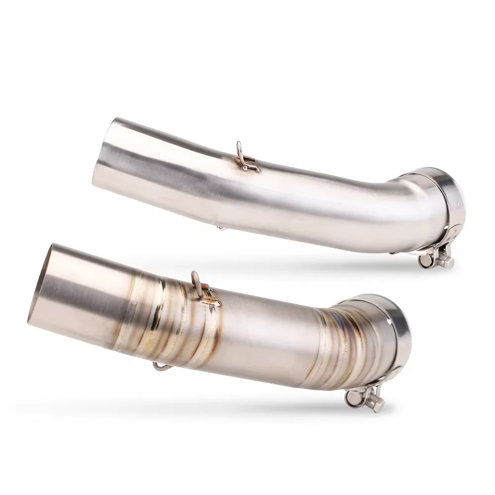 

Надеваемая выхлопная труба мотоцикла, глушитель 51 мм, среднее звено из титанового сплава для DUKE 390 Duke 390 390ADV 390 ADV 2017-2020