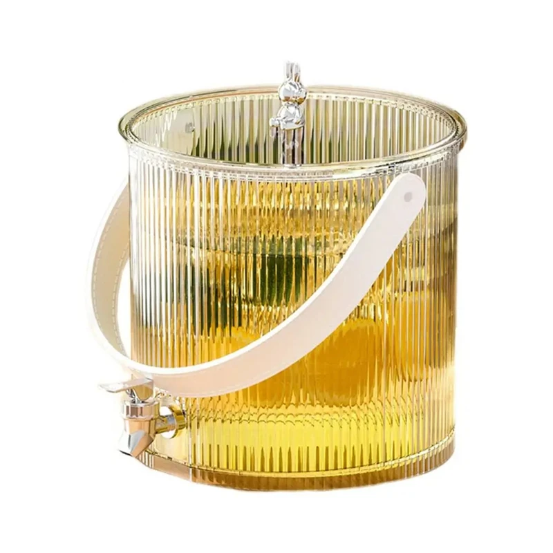Dispensador de bebidas para geladeira, recipiente de bebidas 3,5l, torneira à prova de vazamento incluída, dispensador de bebidas para suco
