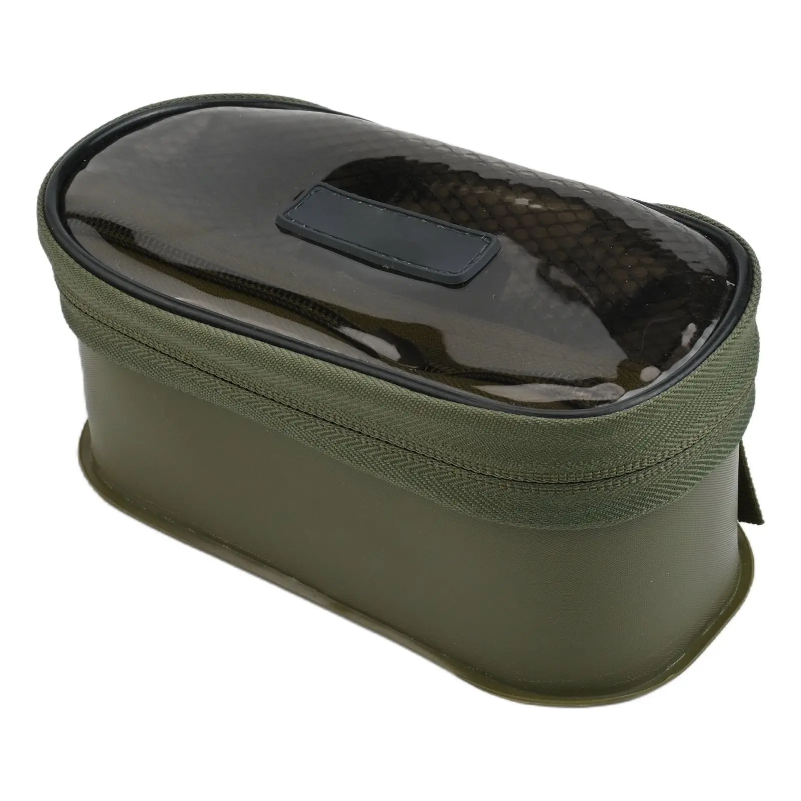EVA Small Fishing Bucket Thickened Fishing Gear Boxes Live Fish Bucket Fishing Main Sub Line Float Storage Case Bag