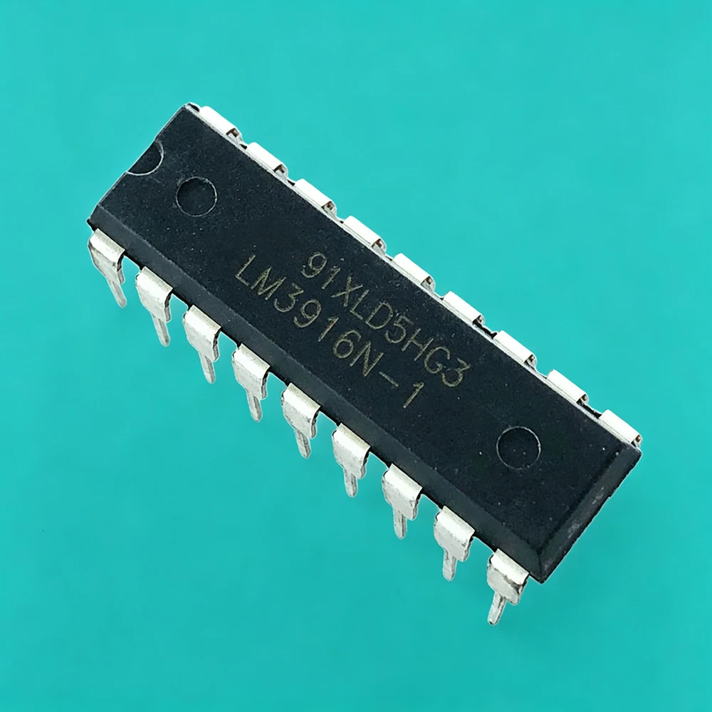 5PCS LM3916N-1 LM3916N LM3916 DIP18  In Stock