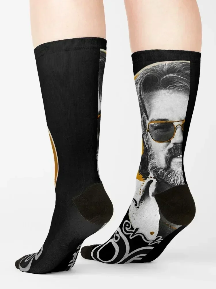 Retro Kenny Rogers Country Gold Tribute Socks Children's Crossfit Climbing christmass gift Socks Women Men's