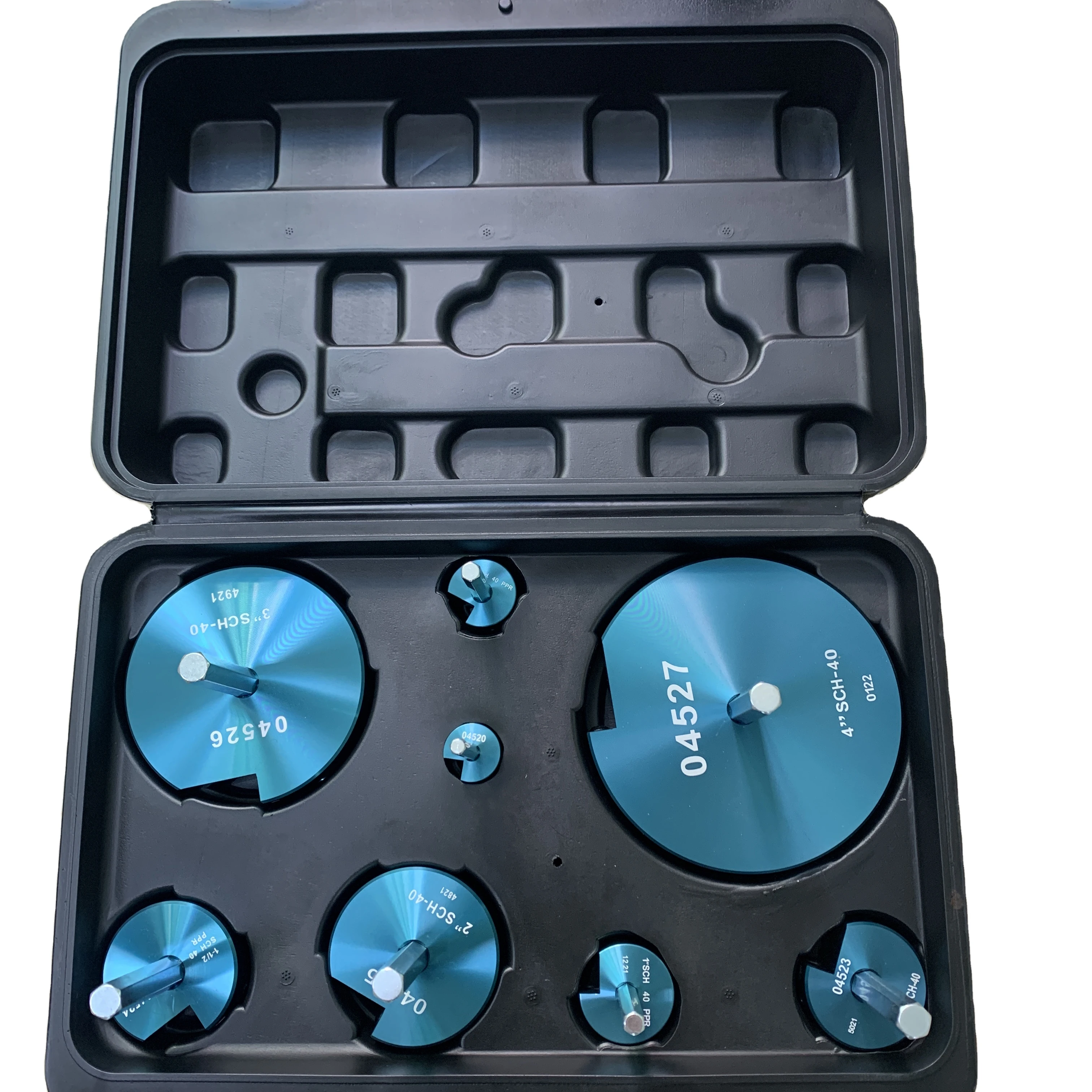 

Industrial Grade 1\" to 4\" PVC Pipe Reamer Kit Plastic Pipe Cutting Repair Tool ODM Customization Expansion Pipe Interface Tool