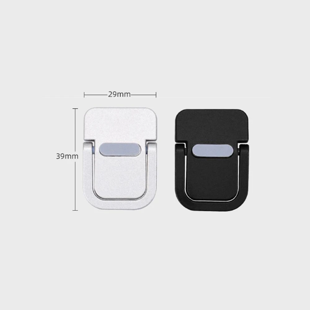 2/4PCS Mini Invisible Laptop Stand Portable Foldable Laptop Feet Riser, Ergonomic Cooling Holder, Self-Adhesive Computer Support