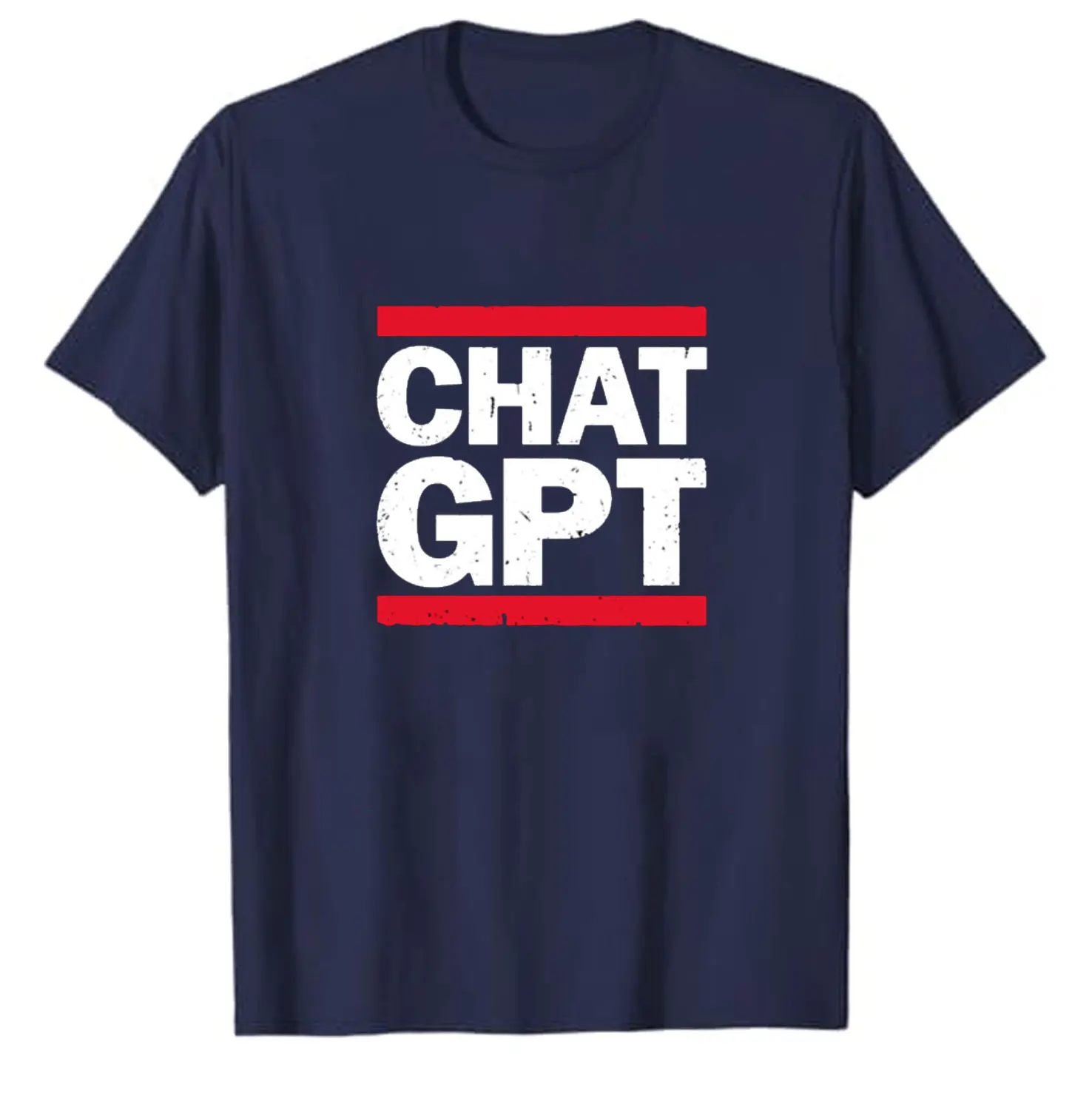 Chatgpt الذكاء الاصطناعي الدردشة بوت تي شيرت الرجال القطن قمم تي شيرت س الرقبة الجرافيك تي شيرت خمر الكلاسيكية 2025 المحملة القمم