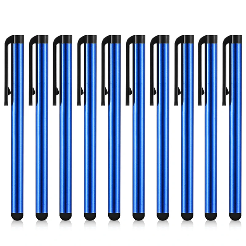 Universele styluspen voor iPhone 13, iPad Pro, Samsung tablet, Android, draagbare aanraakpen voor alle capacitieve schermen met penclip