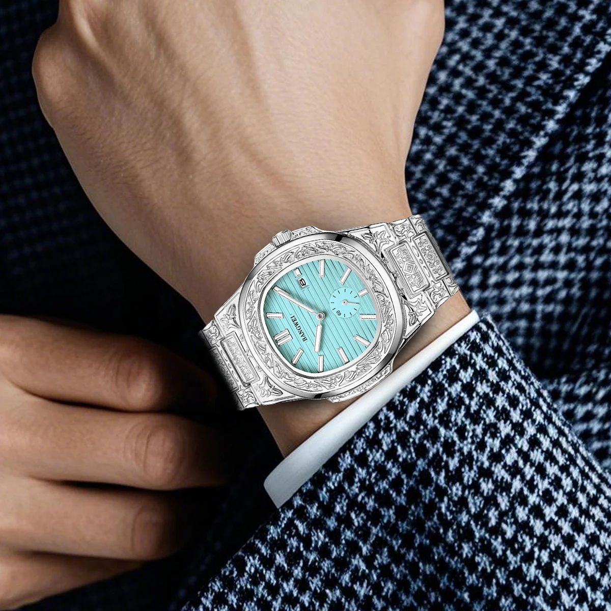 

LIGE BANGWEI оригинальные брендовые кварцевые часы для мужчин, модные роскошные классические повседневные водонепроницаемые светящиеся мужские часы с датой Reloj Hombre