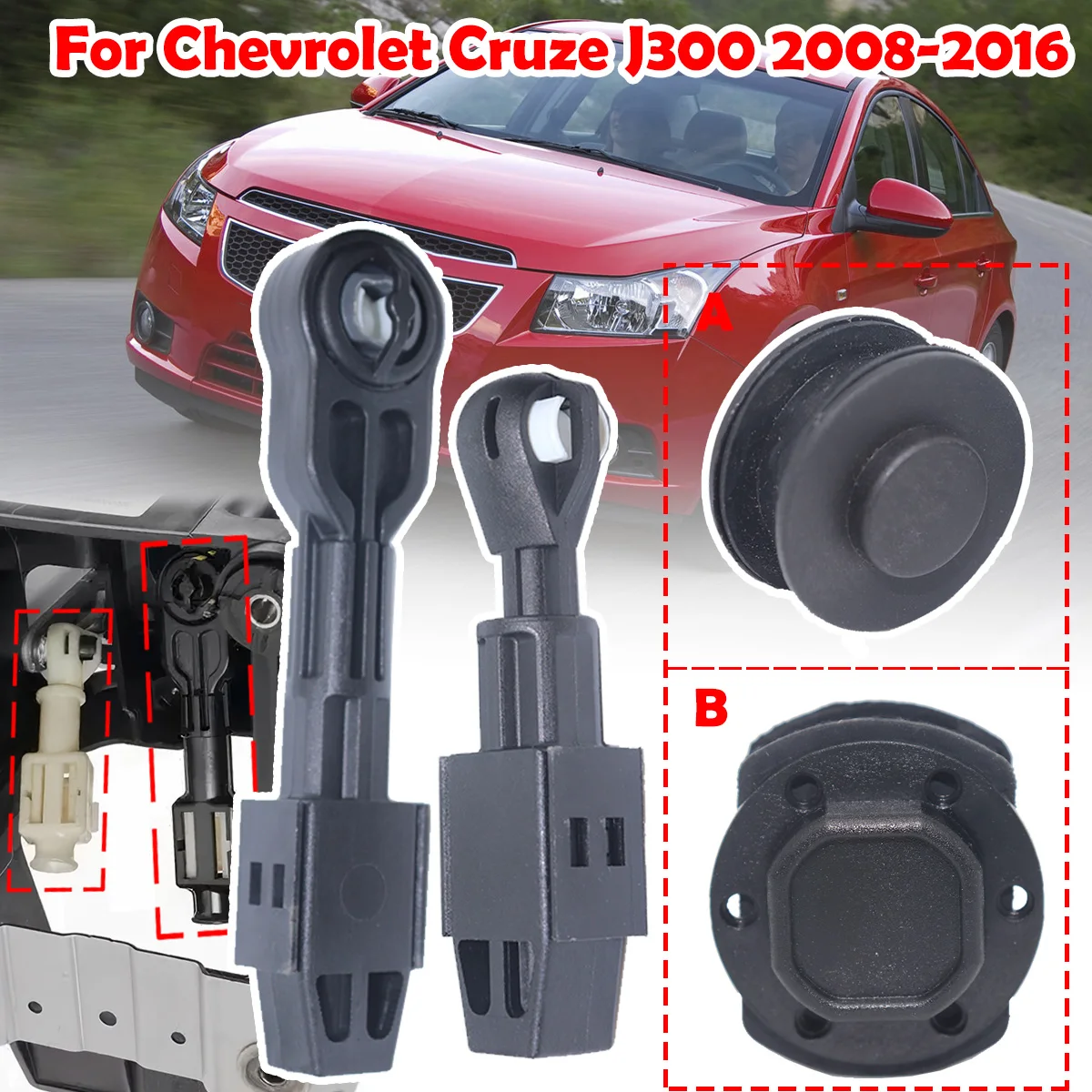 

Gear Shift Cable Linkage End Rod For Chevrolet Cruze J300 2008-2016 Bushing Gearbox Shifter lever Selector Collet Fix 688309947