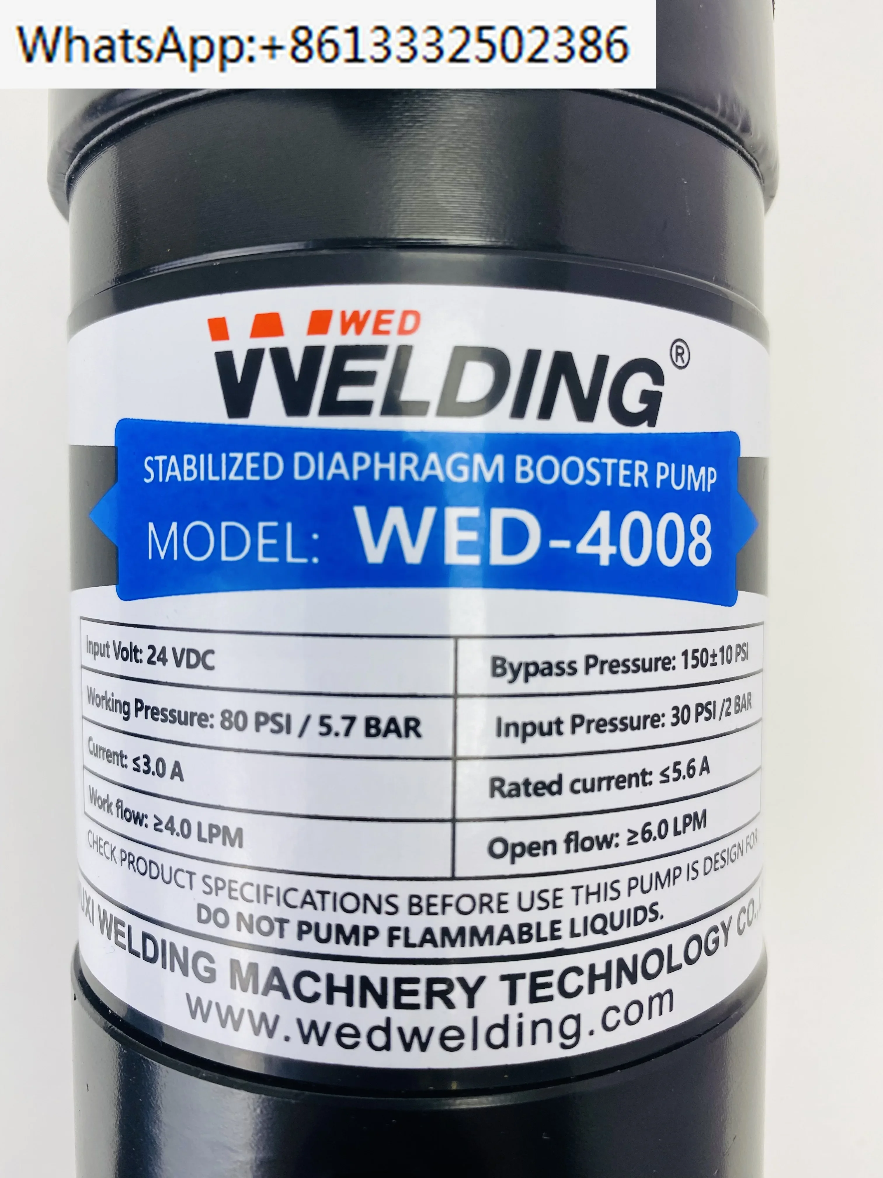 Original WL-60A Water Pump Motor DC24V Wilding Cooling Circulating Water Tank WED-4008 Diaphragm Pump Brushless