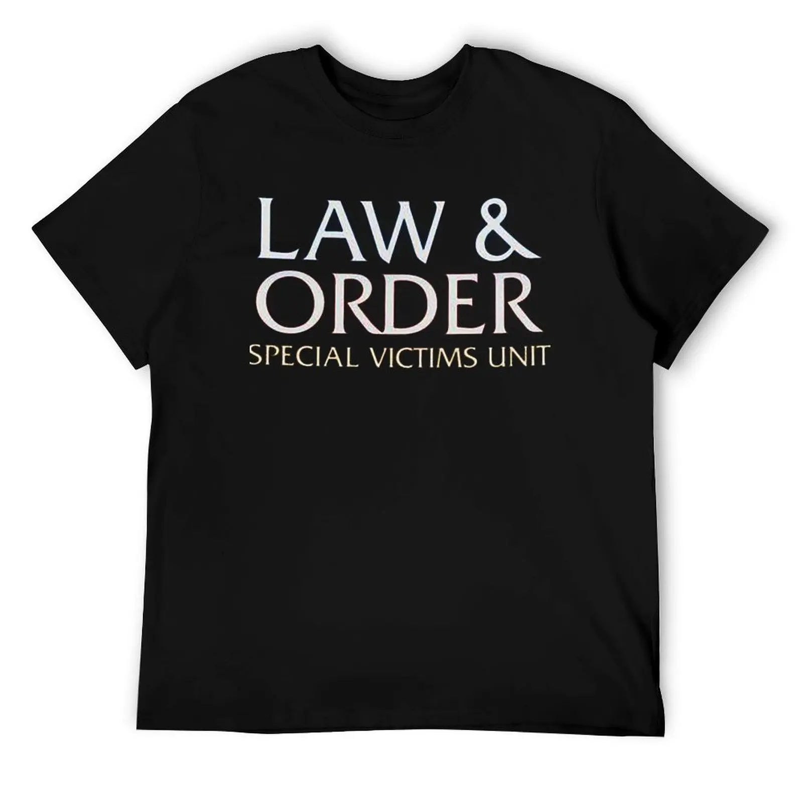 

Law and Order SVU T-Shirt t shirt man plain t shirt custom print t shirt for man 100 percent cotton T-Shirt