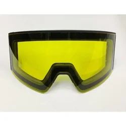 Heated Magnetic Lens, Snowboard Glasses, Double Layers, UV400, Anti-Fog and Anti-Ultraviolet, Skiing Eyewear Lenses