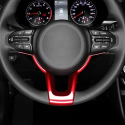 Car Steering Wheel U Style Panel Trim Cover For Kia Moring Picanto 2019 2020 2021 2022 2023 Interior Decorative Accessories