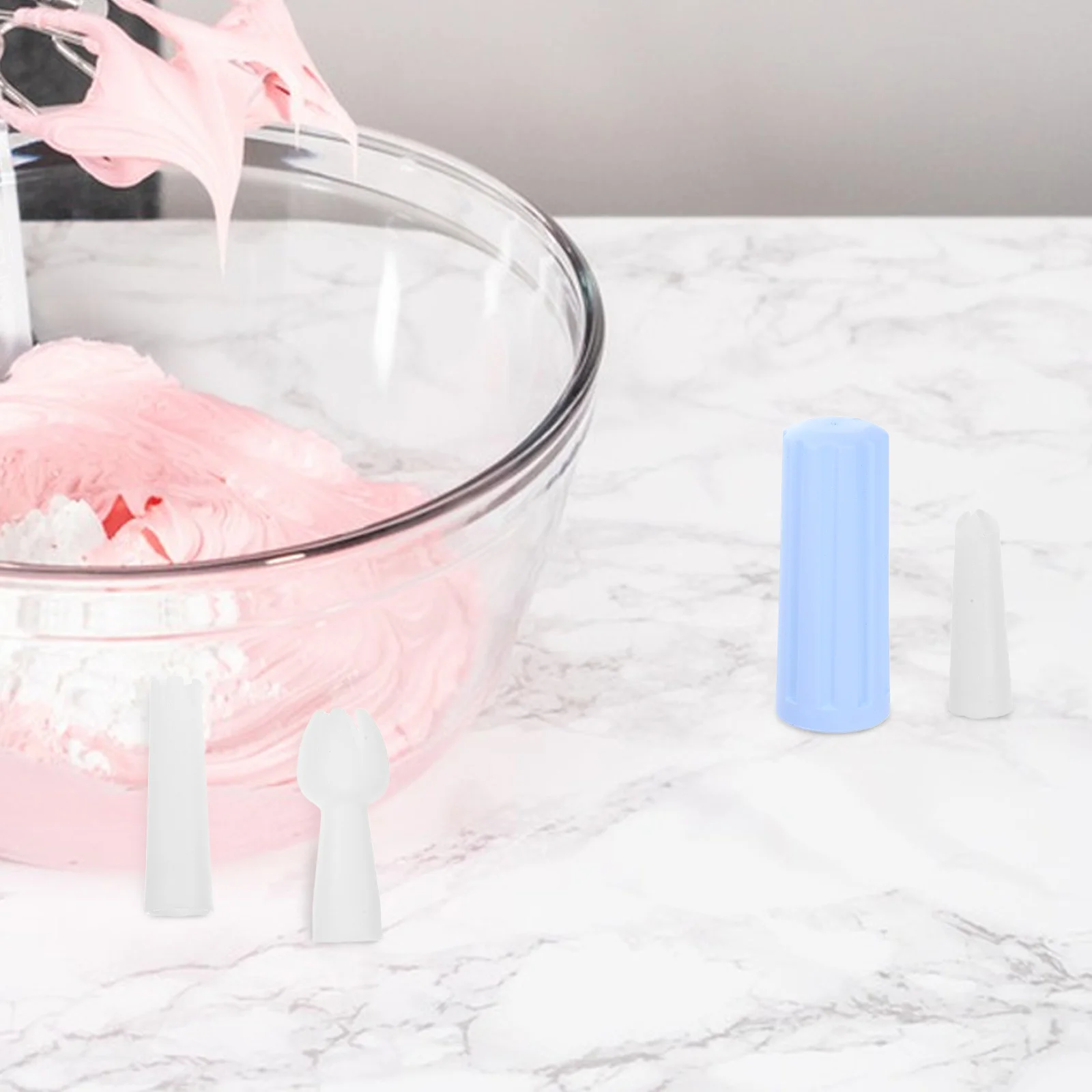 4 قطعة نصائح الأنابيب مجموعة فوهات تزيين الكعكة لصقيع الكعك المعجنات قابلة لإعادة الاستخدام الخبز اكسسوارات الجليد الأنابيب عدة المعجنات #4