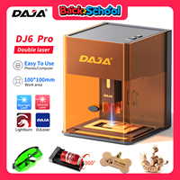 DAJA DJ6 Pro Mini Laser Engraving Machine Safety Cover Cut Business Engraving Machine for Metal JewelryWood Acrylic Glass