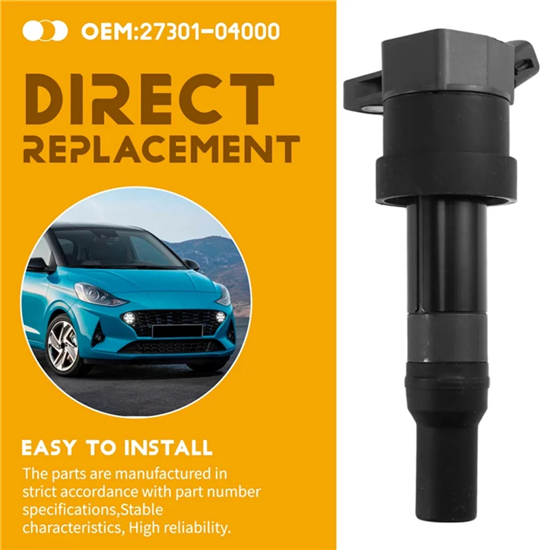 

For Hyundai I10 Car Ignition Coil 2730104000 27301-04000 For Kia Picanto 2011-2015 Morning 2011-2014 Accessories