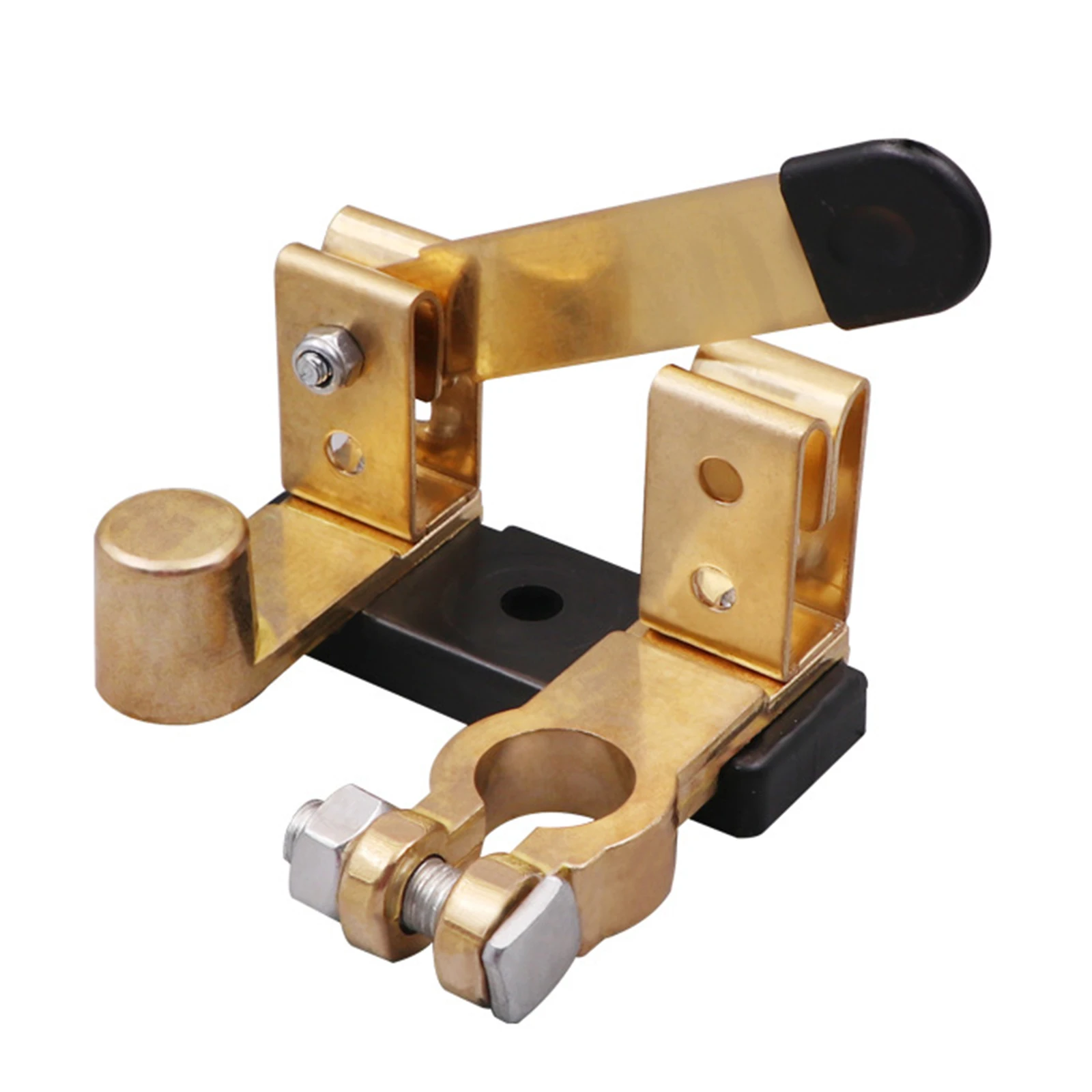 

Переключатель отключения автомобильного аккумулятора 12 В/24 В, главный переключатель батареи, модификация отключения питания, переключатель питания из латуни/цинкового сплава