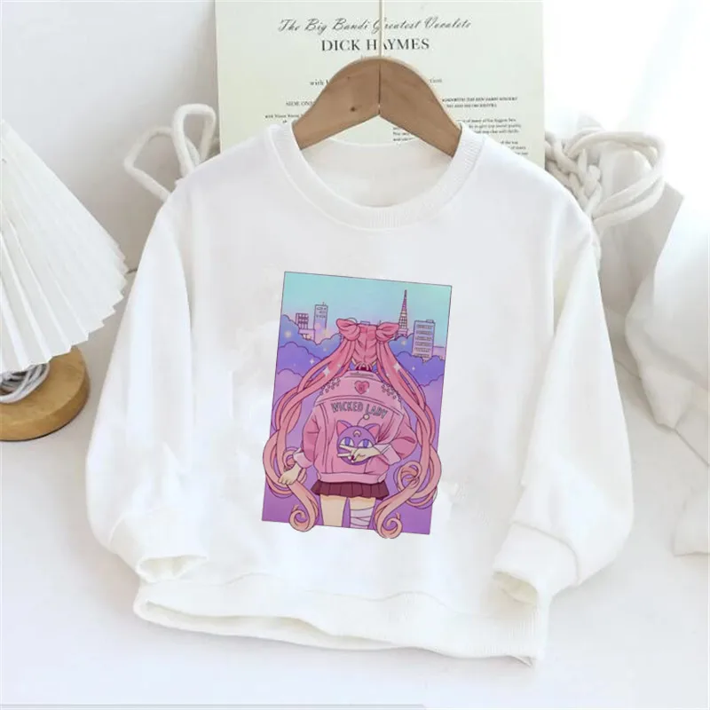 

Fashion Kids Comfy O Neck Cartoon Print New Cute Baby Sweatshirt