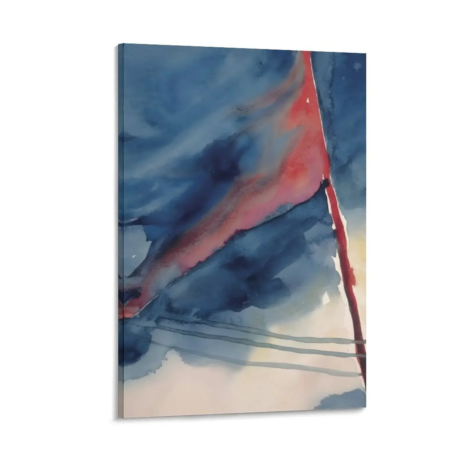 

O'Keeffe The Flag Canvas Painting posters for room aesthetic room decoration bedrooms decorations decoration aesthetic